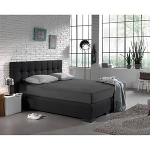 Home Care Hoeslaken Jersey 135 gr. Anthracite Antraciet 190/200 x 200/220