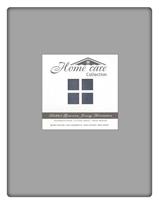 homecare Hoeslaken Dubbel Jersey 220 gr. Grey Grijs 190/200 x 220/230