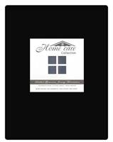 homecare Hoeslaken Dubbel Jersey 220 gr. Black Zwart 140 x 200/220