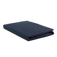 Beddinghouse Topdekhoeslaken Jersey Navy-180 x 200/210/220 cm