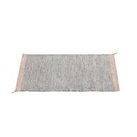 muuto Ply vloerkleed  85x140cm - zwart-wit