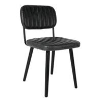 Home Essentials Stoel Jake versleten zwart