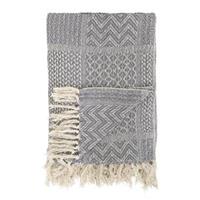 Bloomingville - Plaid 160 x 130 - Light Grey (14200731)