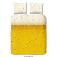 Goodmorning dekbedovertrek Beer - geel - 240x200/220 cm