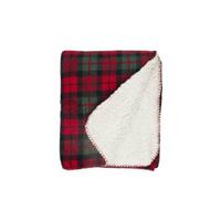 Unique living falun fleece plaid - 130x160 cm