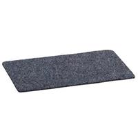 Leen Bakker Mat Troika - denim - 40x60 cm