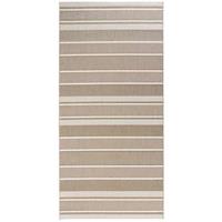 Leen Bakker Bougari binnen/buitenvloerkleed Unique - beige - 80x200 cm