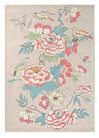 Wedgwood Laagpolig vloerkleed Wedgwood Paeonia Coral 37902 250x350 cm