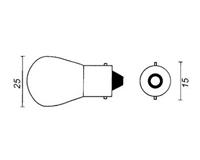 Lamp 6Volt 15Watt BA15S