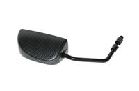 Spiegel rechthoekig sport scooter m8-m10 carbon DMP