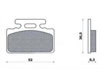 DMP Remblokken Sym Mio Voor FD0139