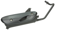 DMP Uitlaat Piaggio 4-takt 2V Zip 4-Takt 