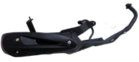 Power+ Uitlaat  Sym Fiddle 2 S Orbit 2 Speedfight 3 Vivacity new 4-takt