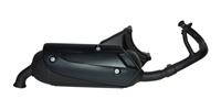 Uitlaat model origineel 2-takt Piaggio nieuw type Zip vanaf 2009