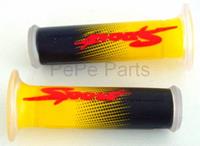 Handvatset sport universeel geel/zwart DMP op=op