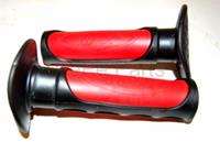 Handvatset model progrip otr/sm zwart/rood DMP