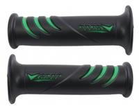 EDGE Handvatset scooter V-grip zwart groen