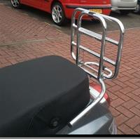 DMP Achterdrager opklapbaar China model LX en S chroom
