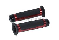 Handvatset sportline + balans gewicht rood/zwart DMP