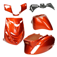 DMP Kappenset Piaggio Zip SP amber oranje  5 Delig