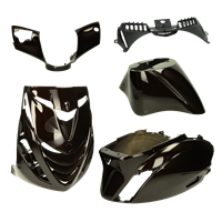 DMP Kappenset Piaggio Zip SP bruin metallic donker  5 Delig