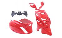 Edge Kappenset Piaggio Zip-SP 5-Delig Ferrari-Rood