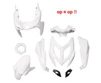 Kappenset Yamaha Aerox 2013 wit DMP 9-delig op=op