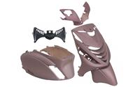 Edge Kappenset Piaggio Zip-SP 5-Delig Mat-Bruin