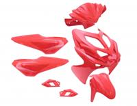 EDGE Plaatset Yamaha Aerox-R 2014 9-delig Ferrari-Rood 