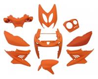 DMP plaatwerkset / kappenset yamaha aerox 9-delig mat-oranje