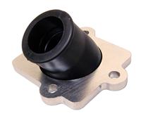 Spruitstuk draaibaar aluminium + rubber Minarelli Horizontaal 19-24mm DMP