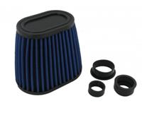 EDGE Powerfilter Trapeze blauw ø28/35/45/50mm universeel