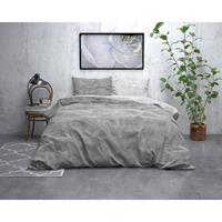 Sleeptime FL Twin Washed Cotton Grey Grijs 200 x 220