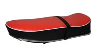 Buddyseat 1965+1966 Kreidler rood zwart