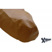 Xtreme Buddydek zadelovertrek Piaggio Zip2000 Camel bruin