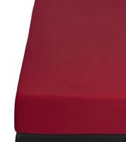 Beddinghouse jersey hoeslaken - Lits-jumeaux (180x210 cm) - Red