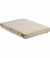 Beddinghouse jersey splithoeslaken topmatras Zand