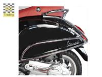Piaggio Framebeugelset Primavera en Sprint achter chroom