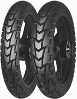 Mitas MC32 ( 100/80-17 TL 52R Achterwiel, M+S keurmerk, Voorwiel )