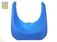 Beenschild onder China LX en Model Vespa S Mat blauw
