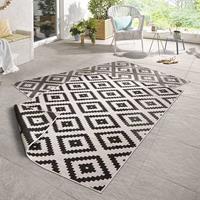 NORTHRUGS Binnen- en Buitenkleed Malta - Zwart