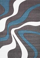 Merinos Vloerkleed Diamond 760-953 Turquoise 80 x 150 cm