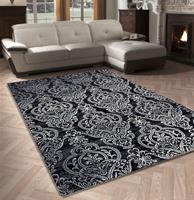 Merinos Vintage Vloerkleed Thema 23014-90 Zwart-80 x 150 cm