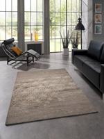 Merinos Vintage Vloerkleed Thema 23007-956 Grijs-Beige-160 x 230 cm