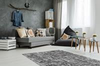 Kayoom Design-Tapijt Etna 110 Anthrazit 120cm X 170cm