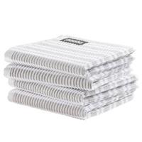 Vaatdoek Classic Neutral Light Grey (4 stuks)