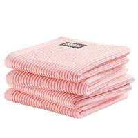 Vaatdoek Basic Pastel Pink (4 stuks)