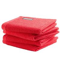 Vaatdoek Basic Classic Red (4 stuks)