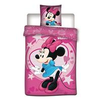 Disney Minnie dekbedovertrek - 1-persoons (140x200 cm + 1 sloop)