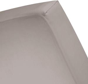 Cinderella satijn hoeslaken - 1-persoons (100x200 cm) - Taupe